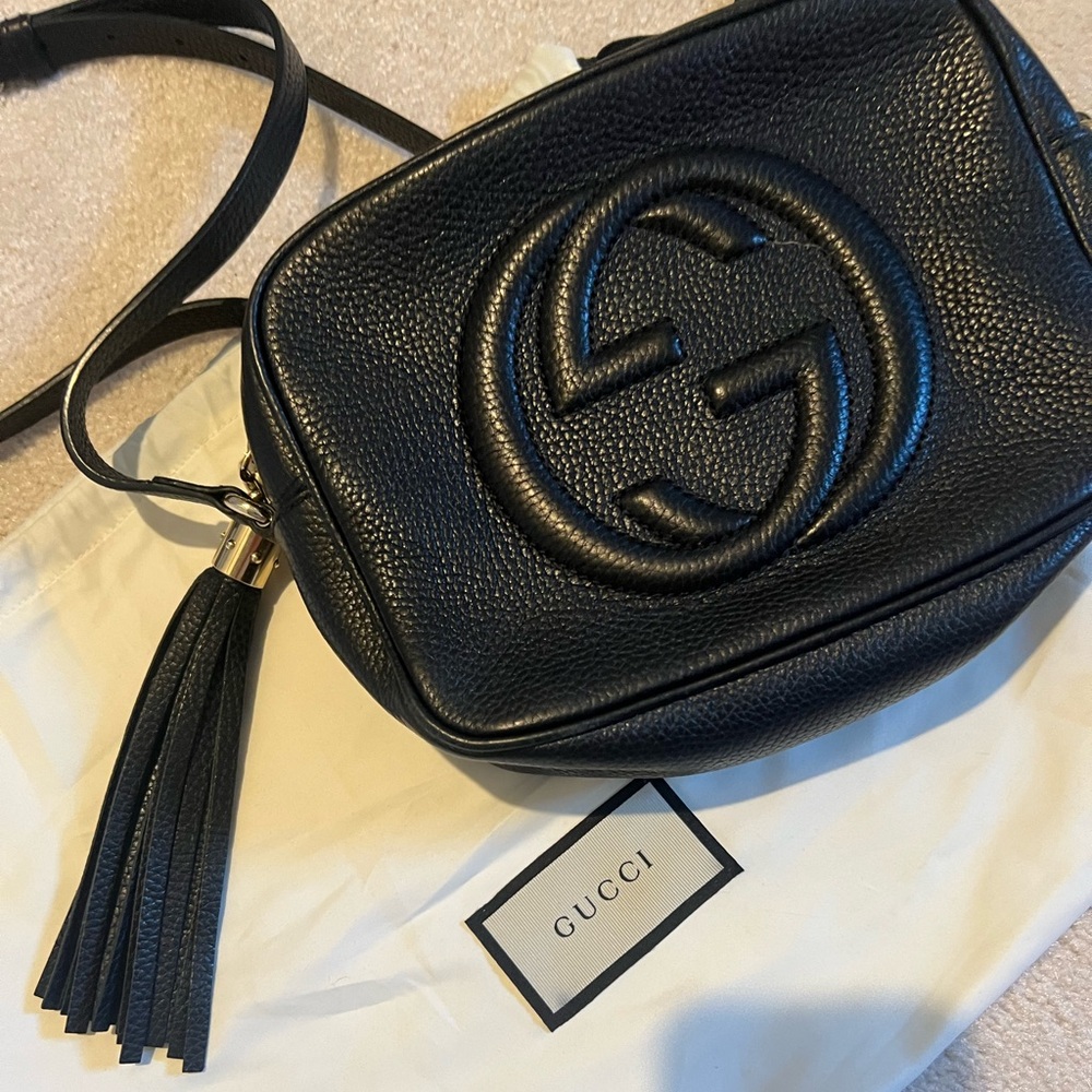 GUCCI INTERLOCKING G SOHO DISCO BAG